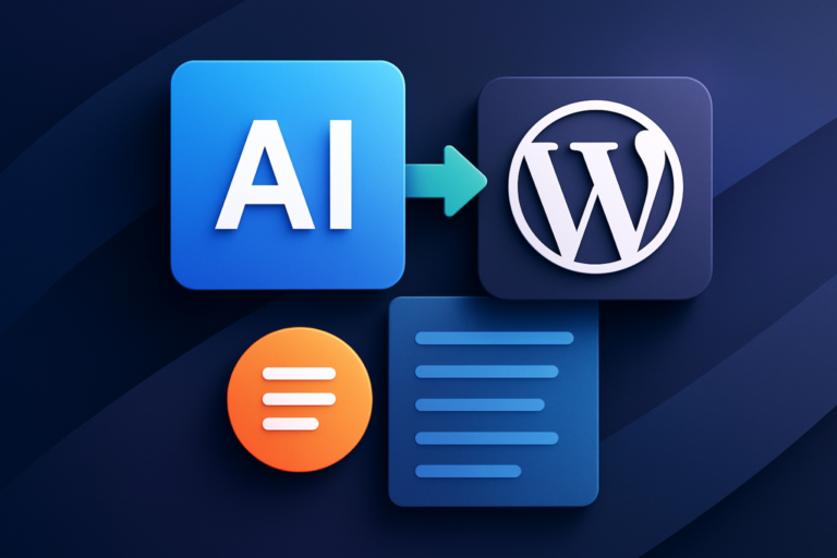 AI content workflows voor WordPress: sneller publiceren zonder kwaliteitsverlies