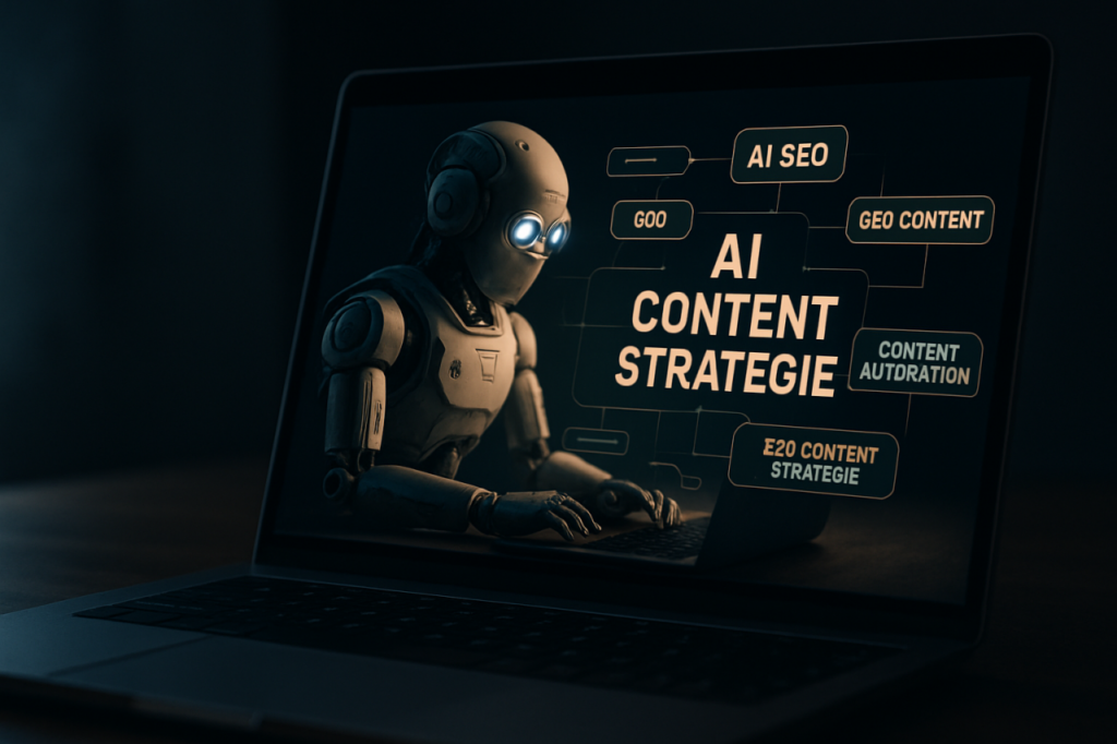 AI SEO en GEO content: zo bouw je een schaalbare top-of-funnel machine