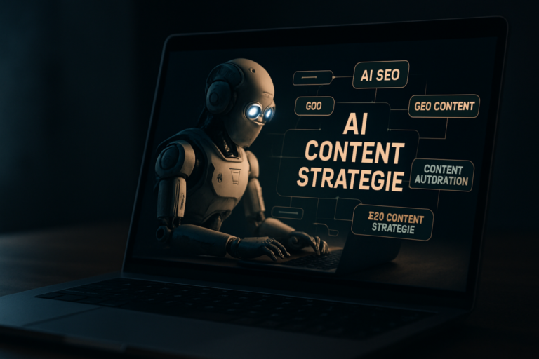 AI SEO en GEO content: zo bouw je een schaalbare top-of-funnel machine
